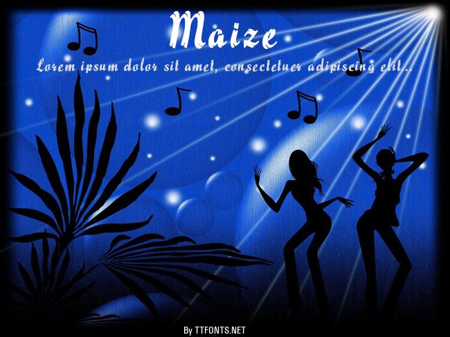 Maize example