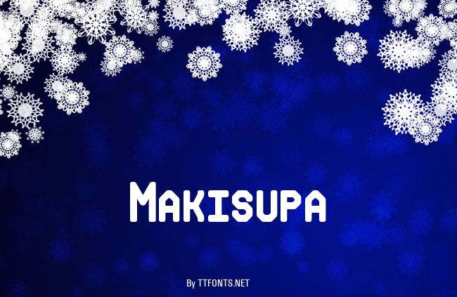 Makisupa example