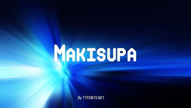 Makisupa example