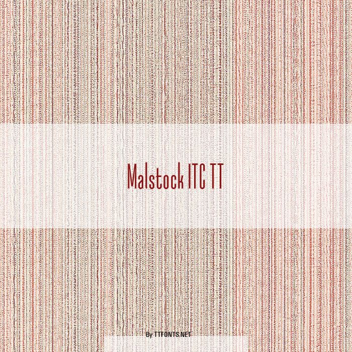 Malstock ITC TT example