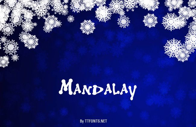 Mandalay example
