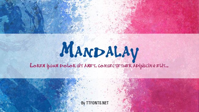 Mandalay example