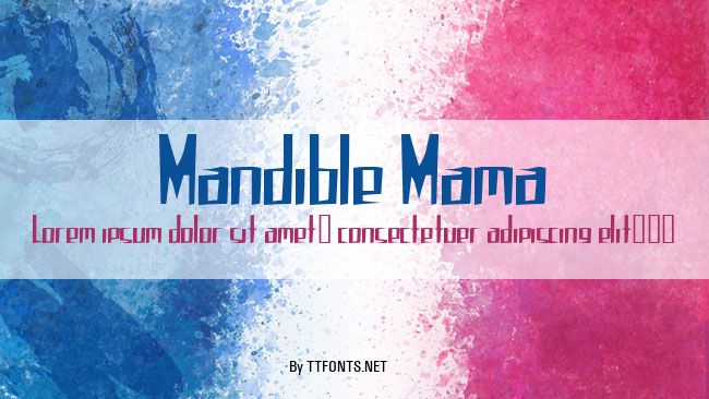 Mandible Mama example