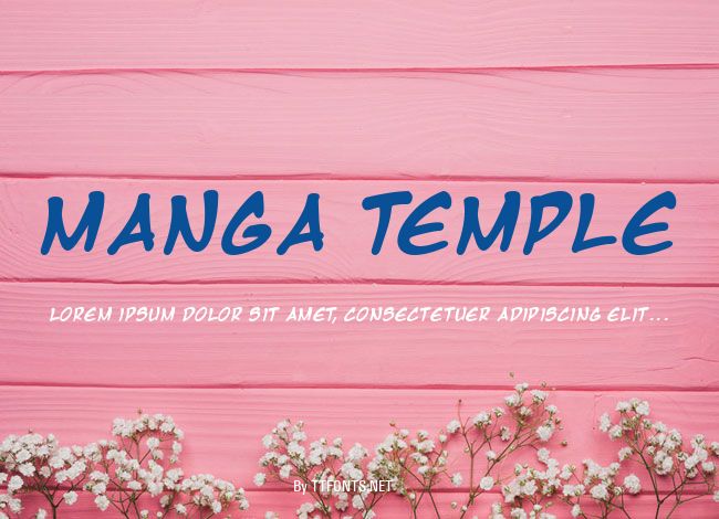 Manga Temple example