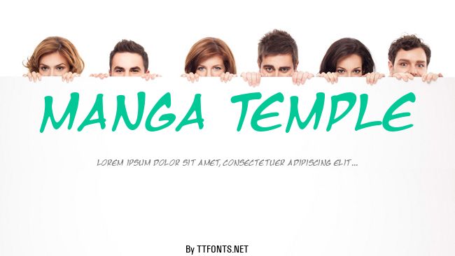 Manga Temple example
