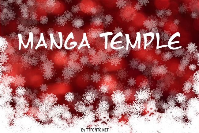 Manga Temple example