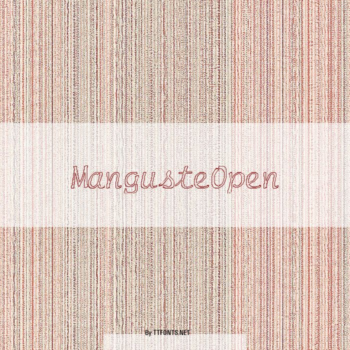 MangusteOpen example