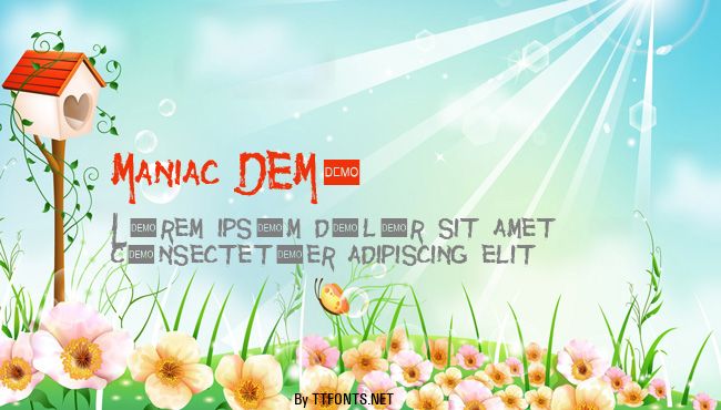 Maniac DEMO example