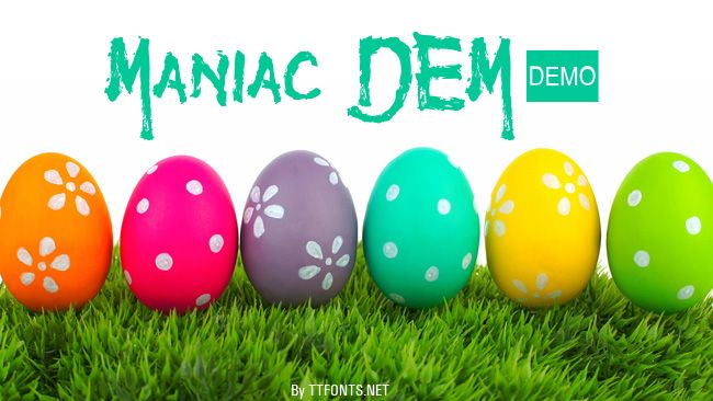 Maniac DEMO example