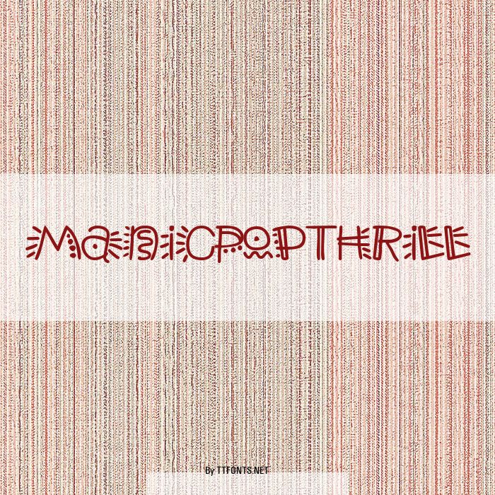 ManicPopThrill example