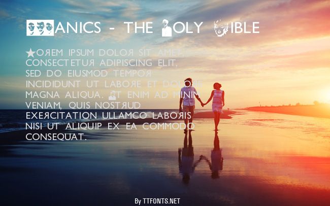 Manics - The Holy Bible example