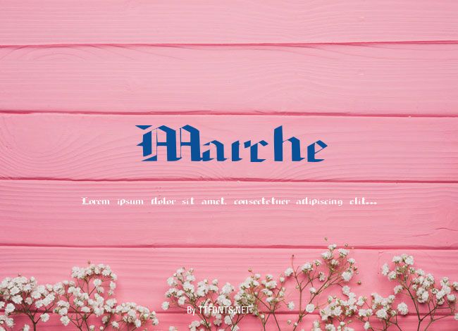 Marche example
