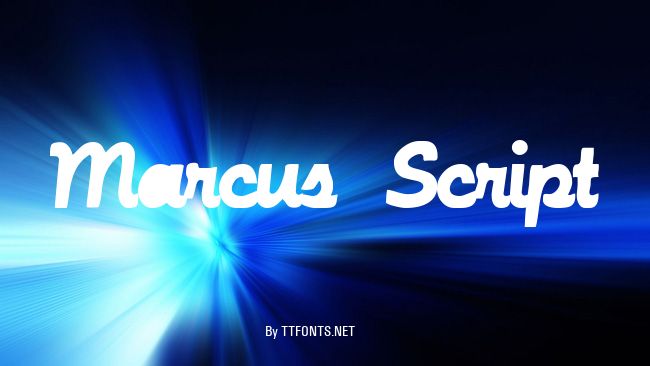 Marcus Script example