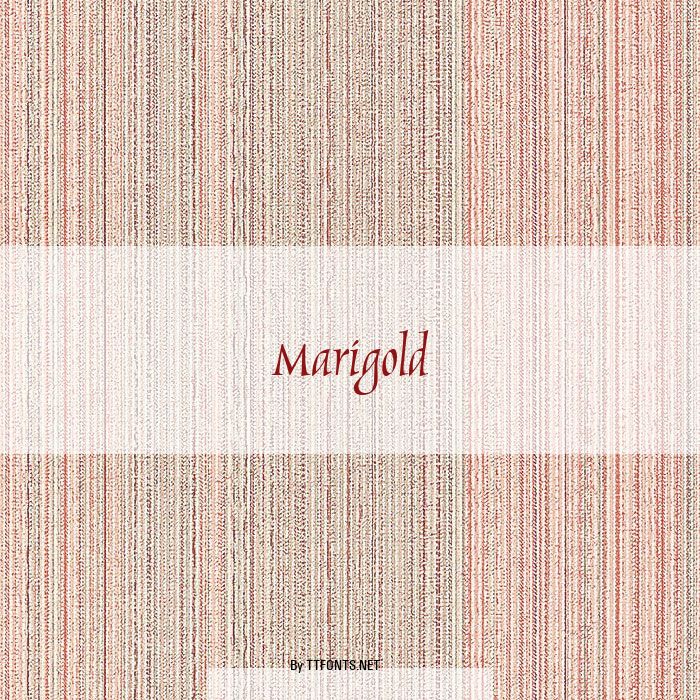 Marigold example