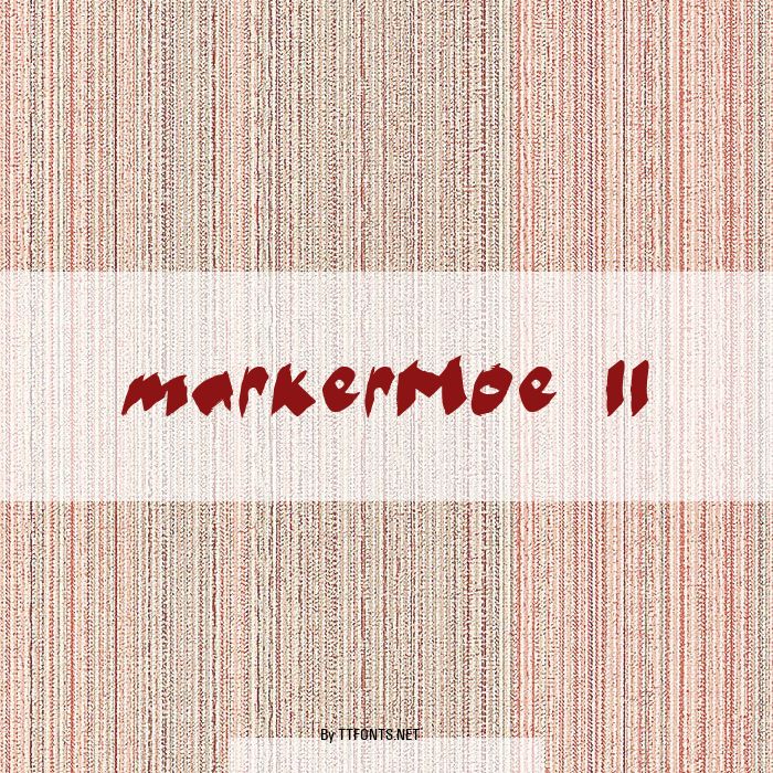 markerMoe II example