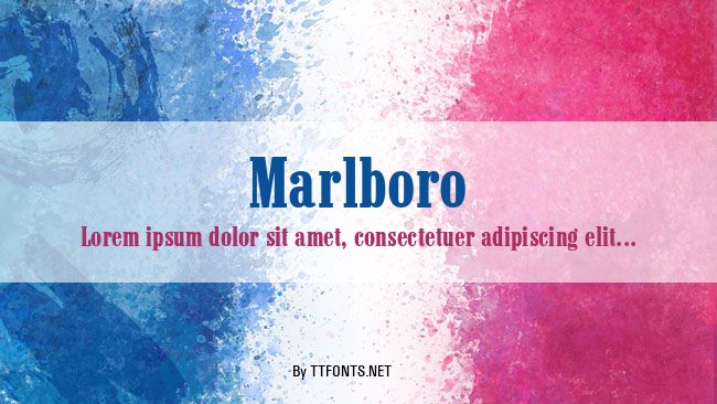 Marlboro example