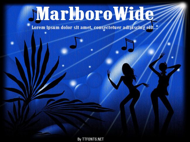 MarlboroWide example