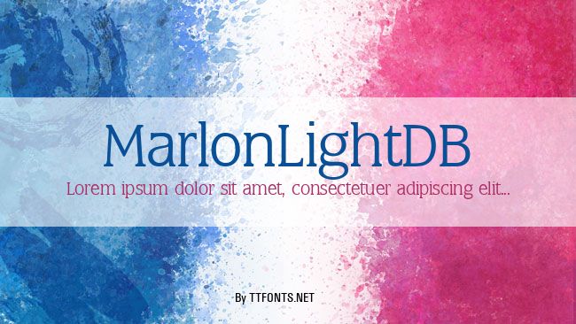 MarlonLightDB example