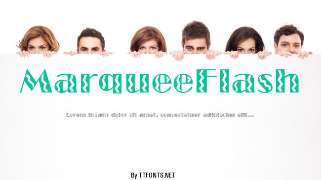 MarqueeFlash example