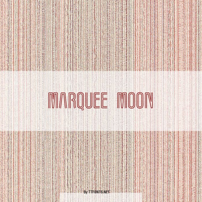 Marquee Moon example