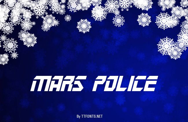 Mars Police example