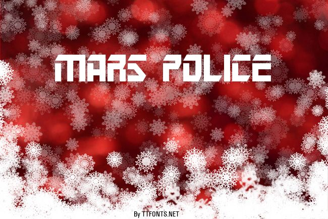 Mars Police example