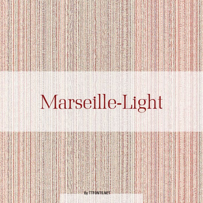 Marseille-Light example
