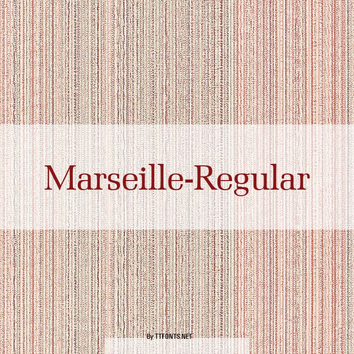 Marseille-Regular example