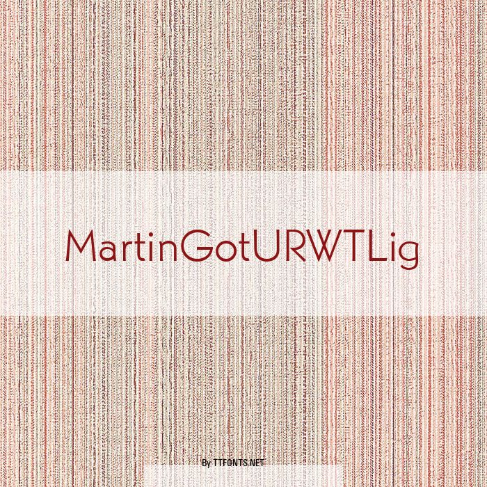 MartinGotURWTLig example