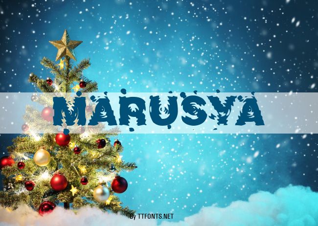 Marusya example