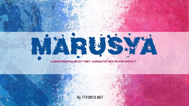 Marusya example
