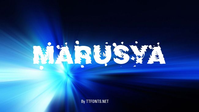 Marusya example