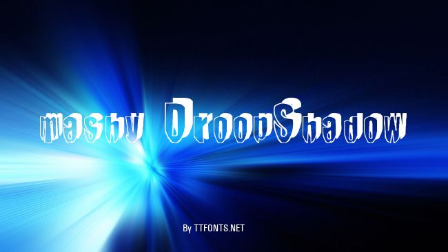 mashy DroopShadow example