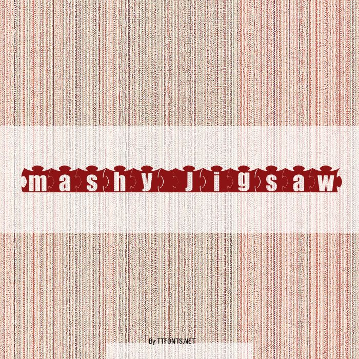 mashy Jigsaw example