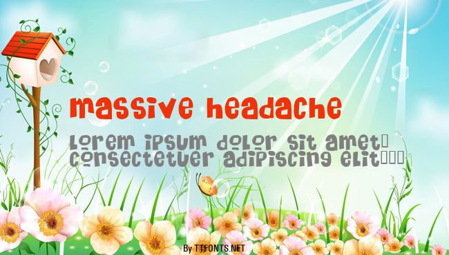 Massive Headache example