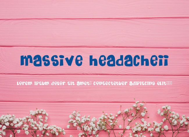 Massive HeadacheII example