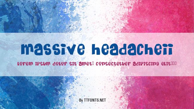 Massive HeadacheII example