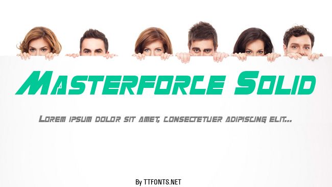 Masterforce Solid example