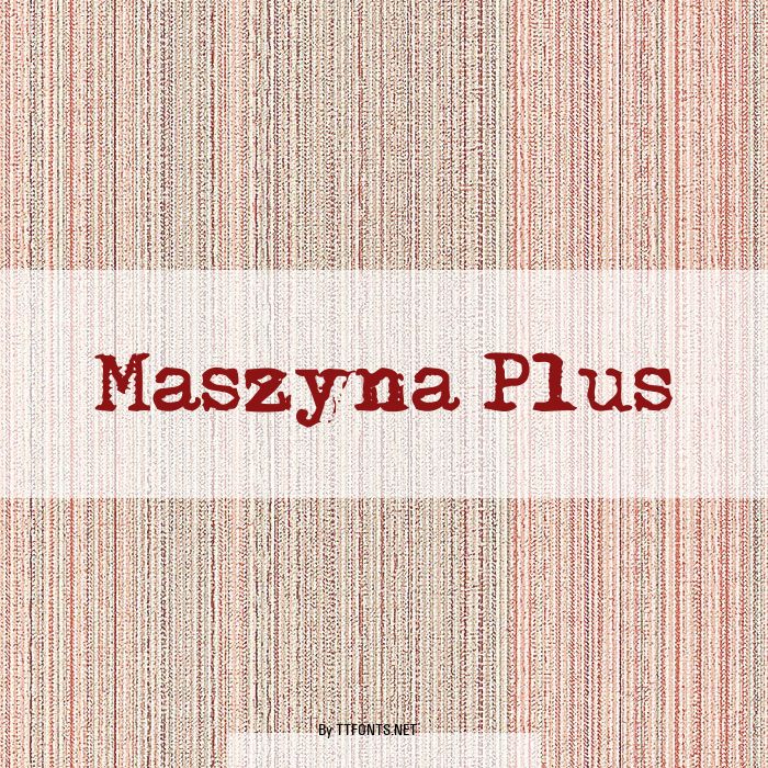 Maszyna Plus example
