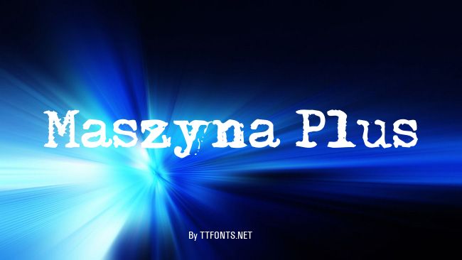 Maszyna Plus example