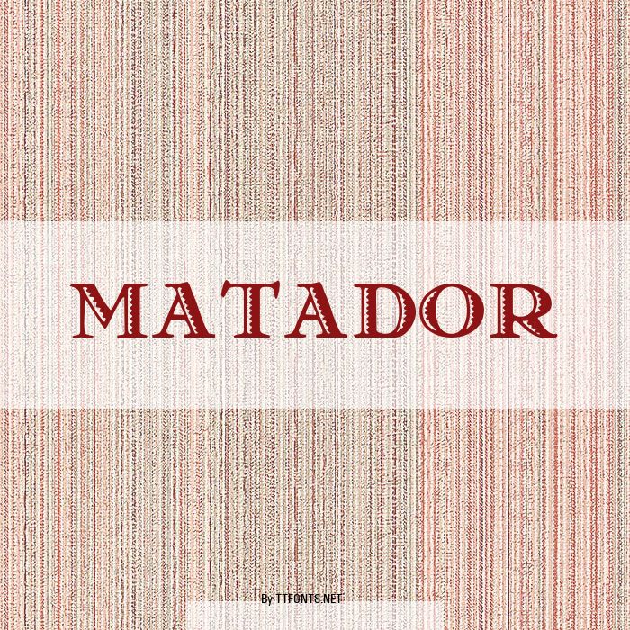Matador example