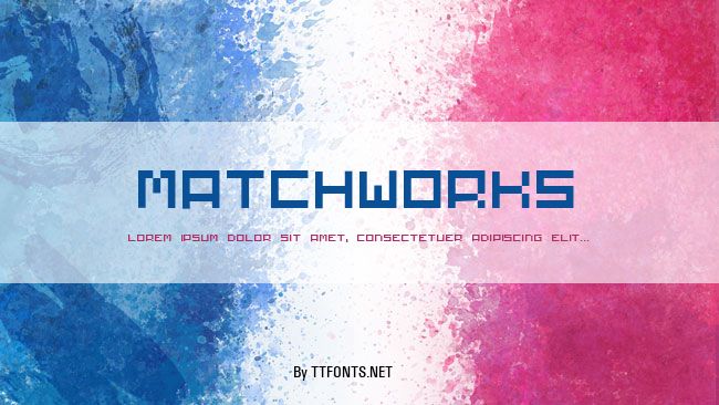 Matchworks example