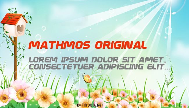 Mathmos Original example