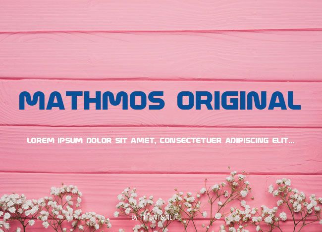 Mathmos Original example