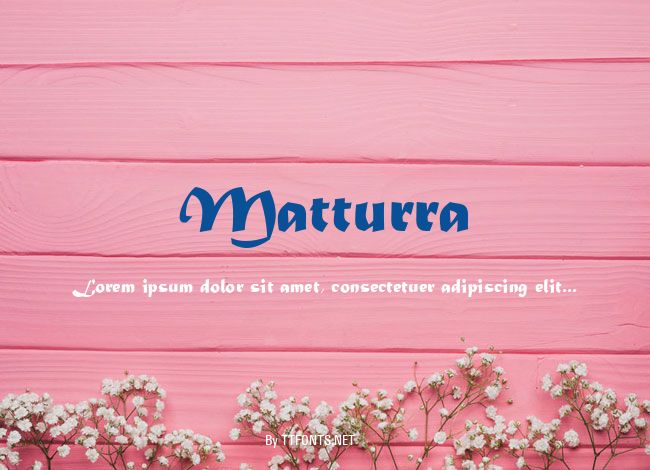 Matturra example