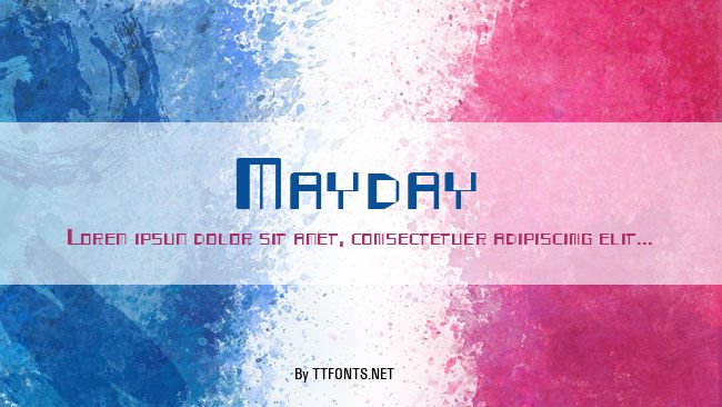 Mayday example