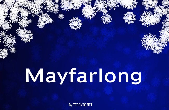 Mayfarlong example