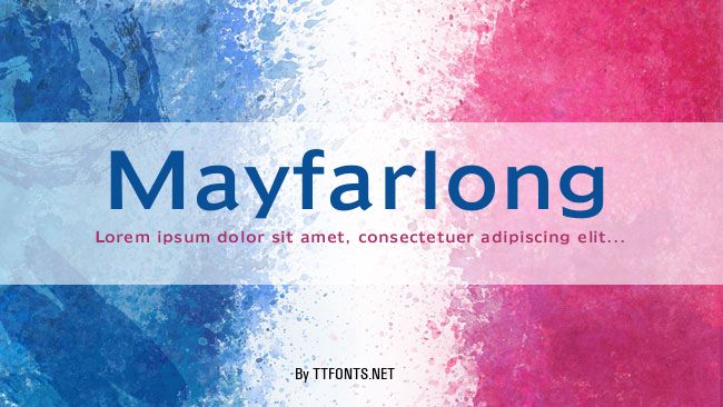 Mayfarlong example