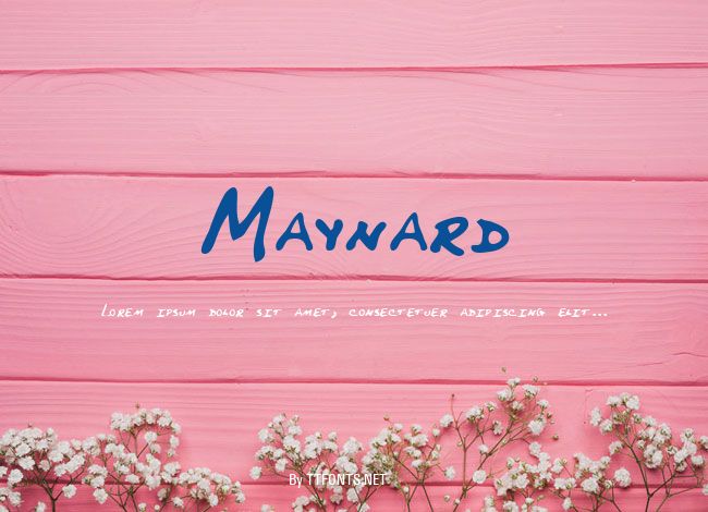 Maynard example