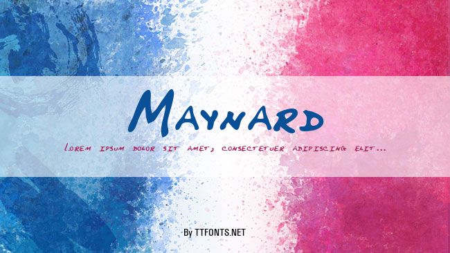 Maynard example